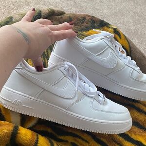 Nike White Low-Top Sneakers